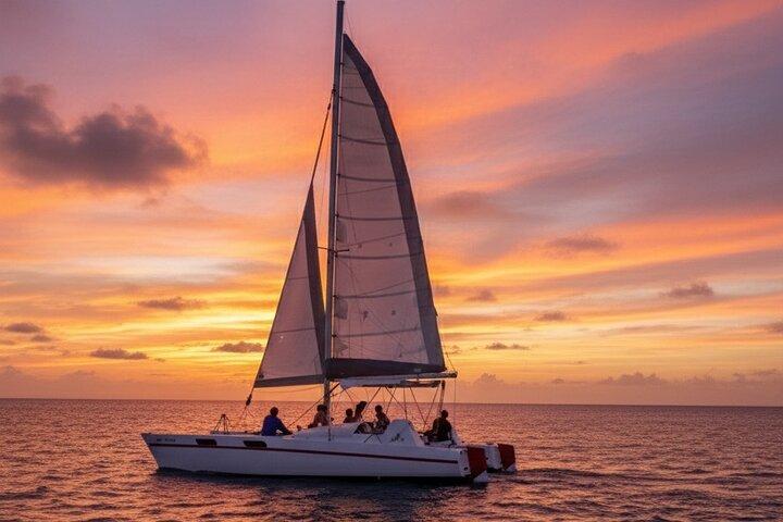 Private catamaran sail & snorkel