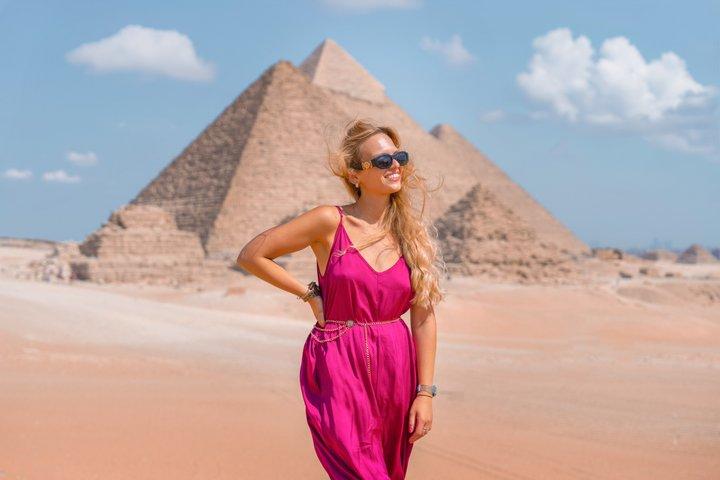 Giza Pyramids Photoshoot: Sphinx, Panoramic Spot, Horses & Camels