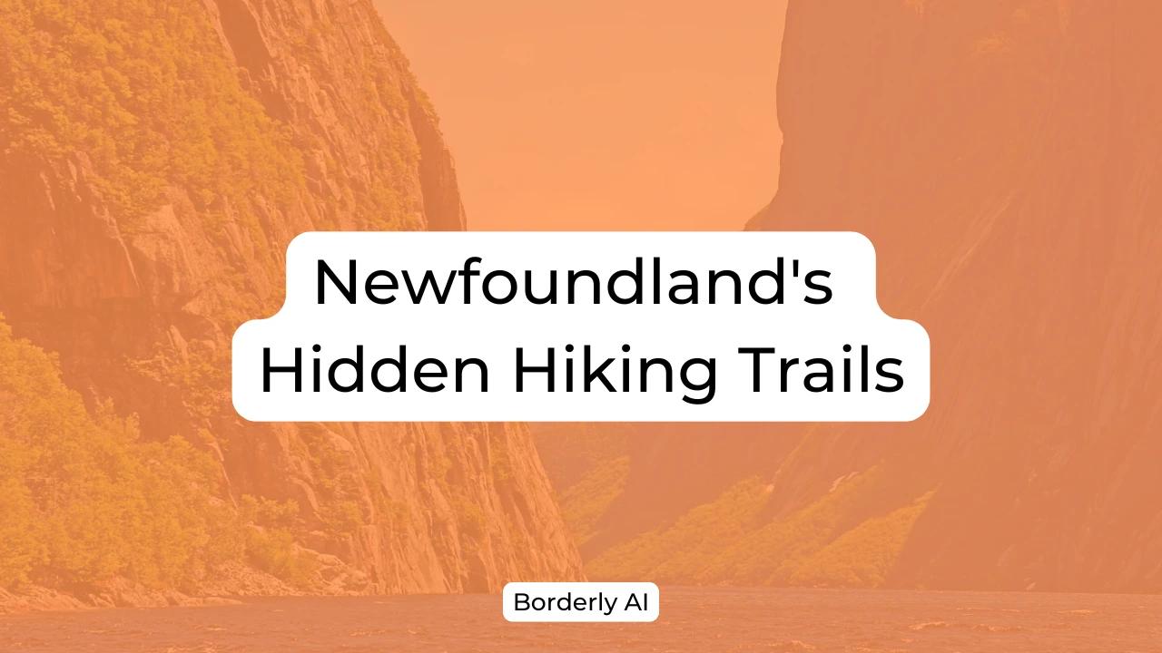 Cover Image for Newfoundland's Hidden Hiking Trails