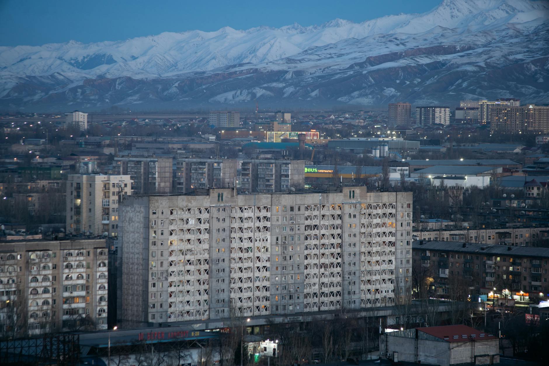 Bishkek skyline