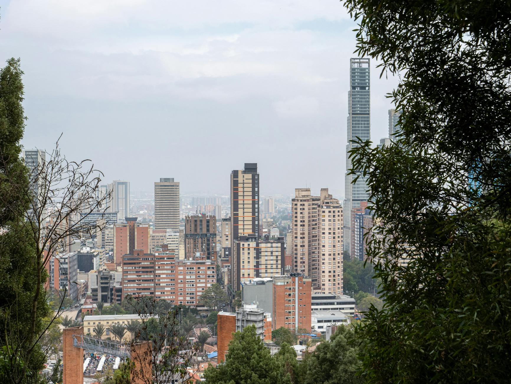 Bogota skyline