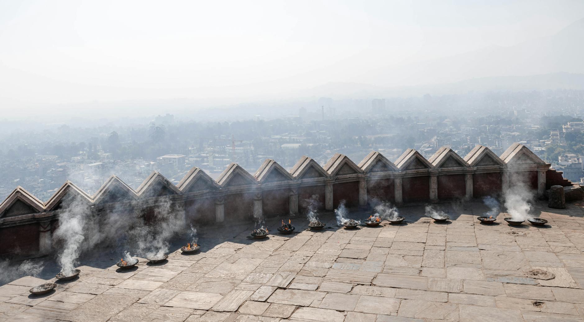Kathmandu skyline