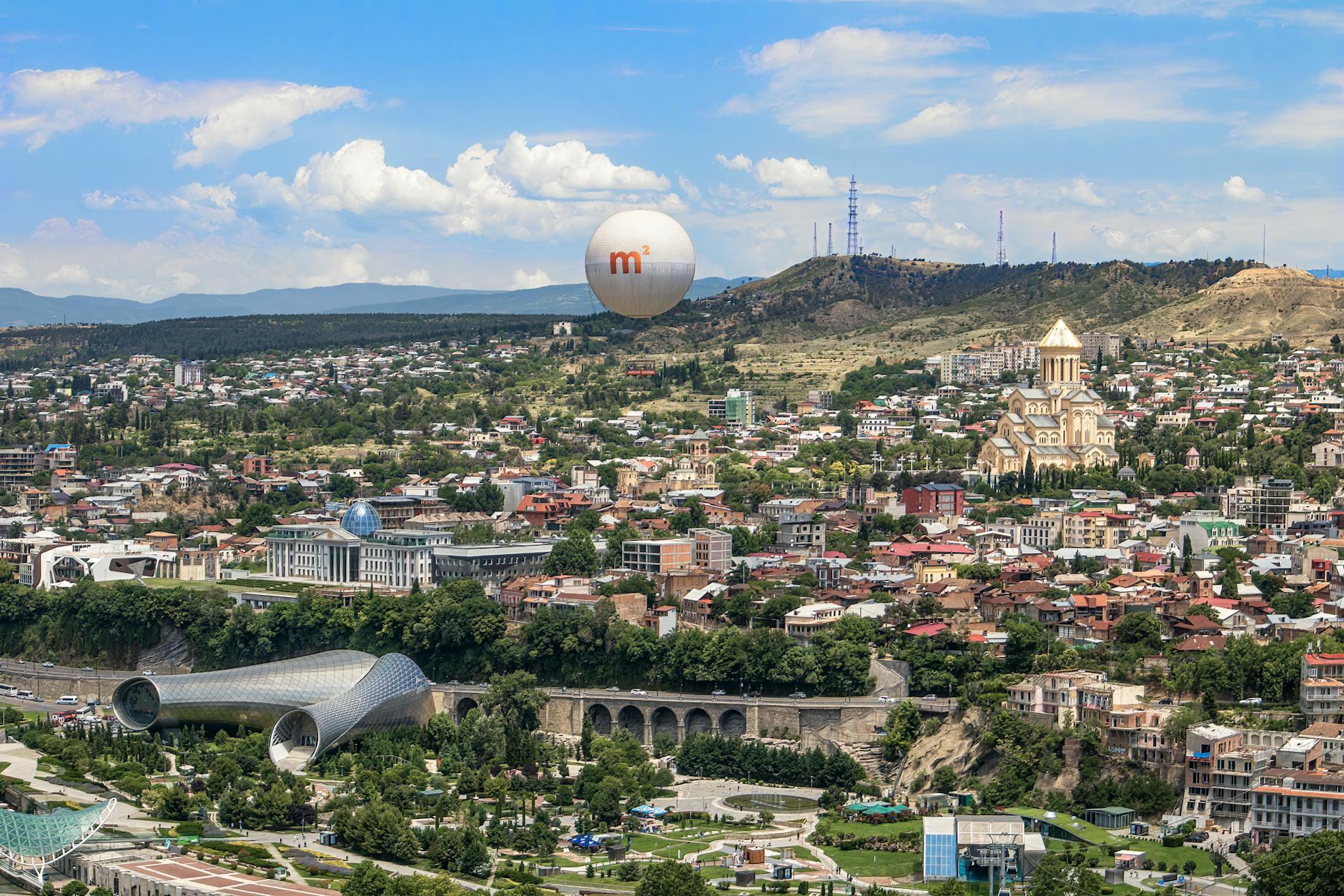 Tbilisi skyline