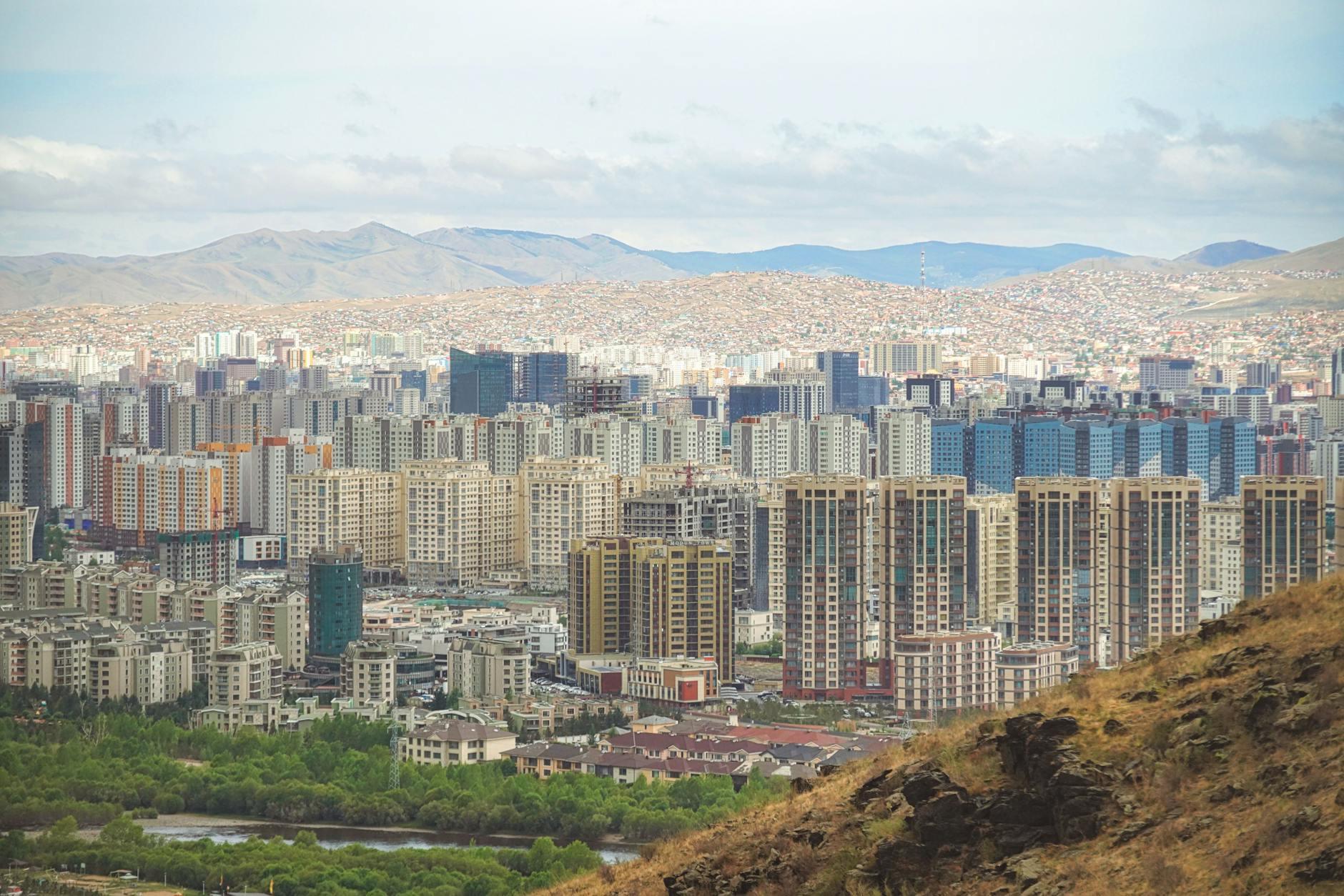 Ulaanbaatar skyline