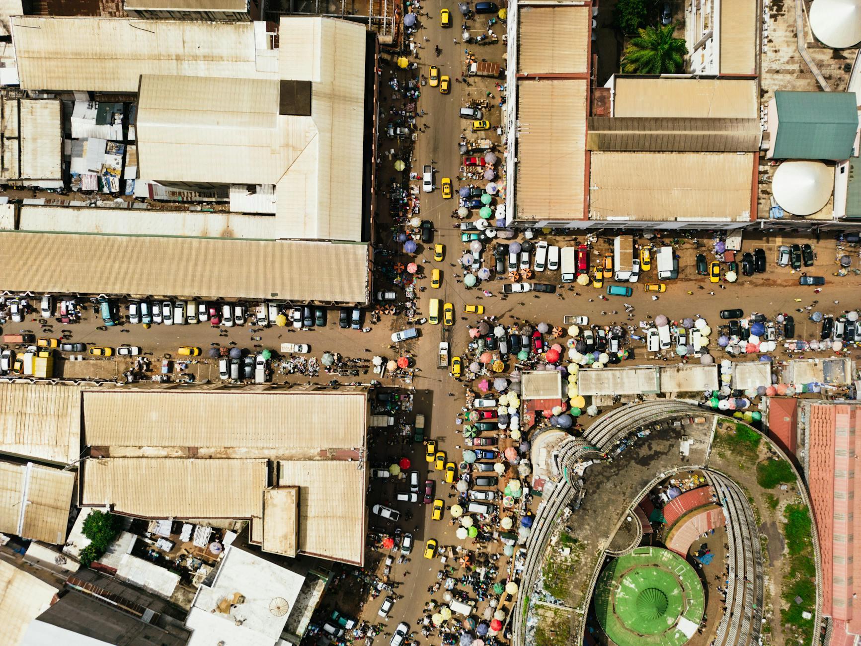 Yaounde skyline