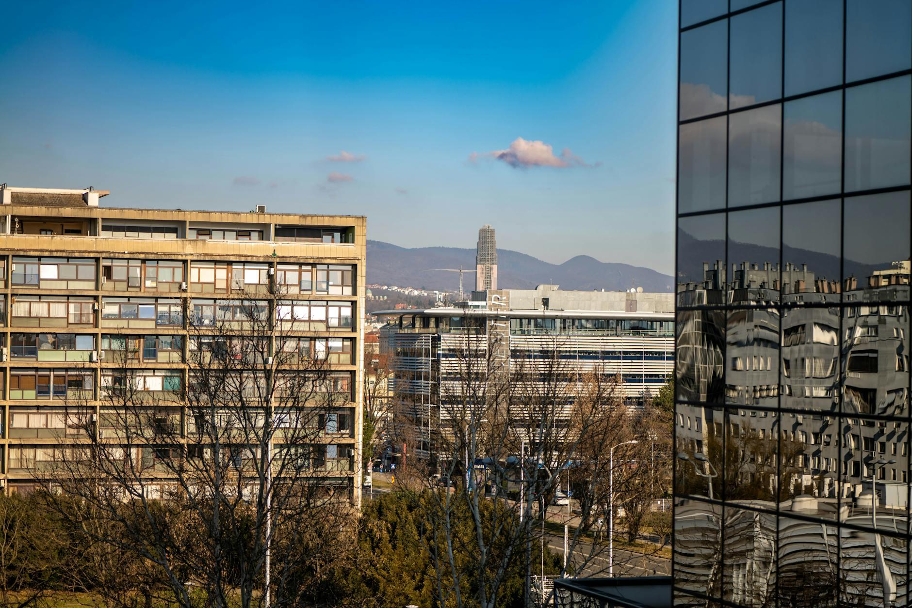 Zagreb skyline